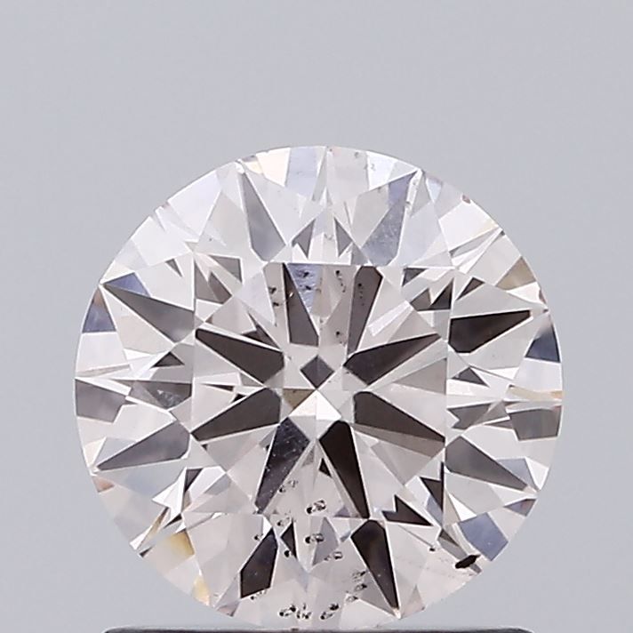 1.17 Carat Round Lab Diamond with  Cut Diamond in 14KT  view 1
