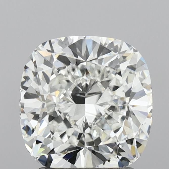 3.1 Carat Cushion Lab Diamond with  Cut Diamond in 14KT  view 1
