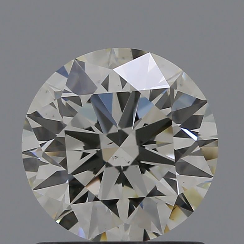 1.01 Carat Round Natural Diamond with  Cut Diamond in 14KT  view 1
