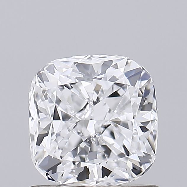 1.06 Carat Cushion Lab Diamond with  Cut Diamond in 14KT  view 1
