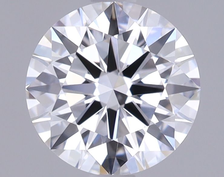 1.27 Carat Round Lab Diamond with  Cut Diamond in 14KT  view 1
