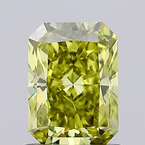 1.0 Carat Radiant Lab Diamond with  Cut Diamond in 14KT  view 1
