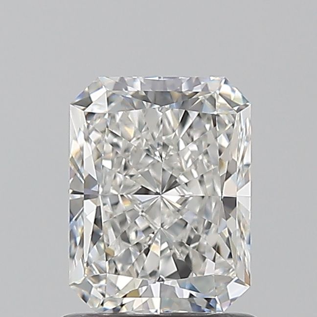 1.01 Carat Radiant Natural Diamond with  Cut Diamond in 14KT  view 1
