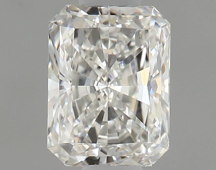 0.63 Carat Radiant Natural Diamond with  Cut Diamond in 14KT  view 1
