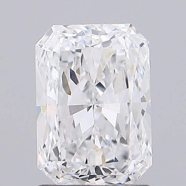 1.72 Carat Radiant Lab Diamond with  Cut Diamond in 14KT  view 1
