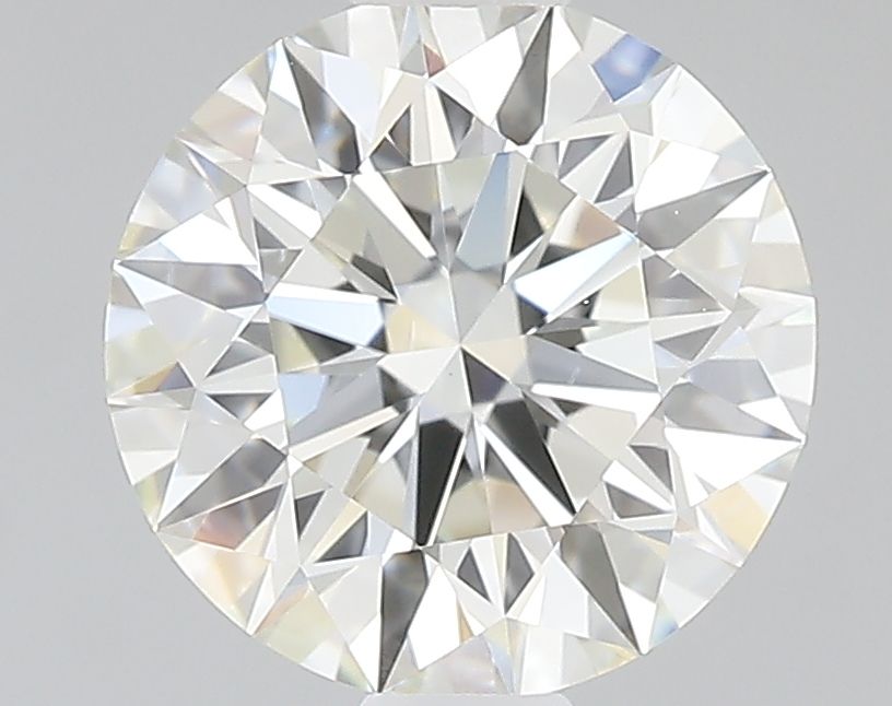 1.21 Carat Round Natural Diamond with  Cut Diamond in 14KT  view 1
