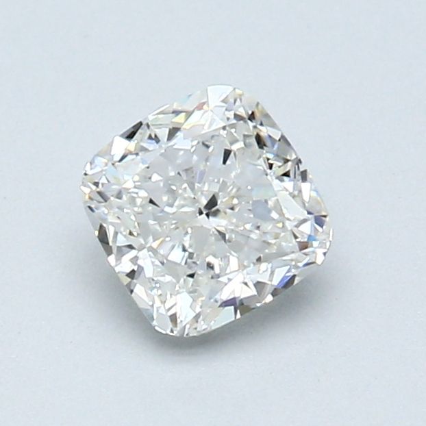 0.72 Carat CUSHION Natural Diamond with  Cut Diamond in 14KT  view 1
