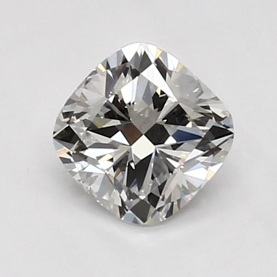 0.94 Carat Cushion Lab Diamond with  Cut Diamond in 14KT  view 1
