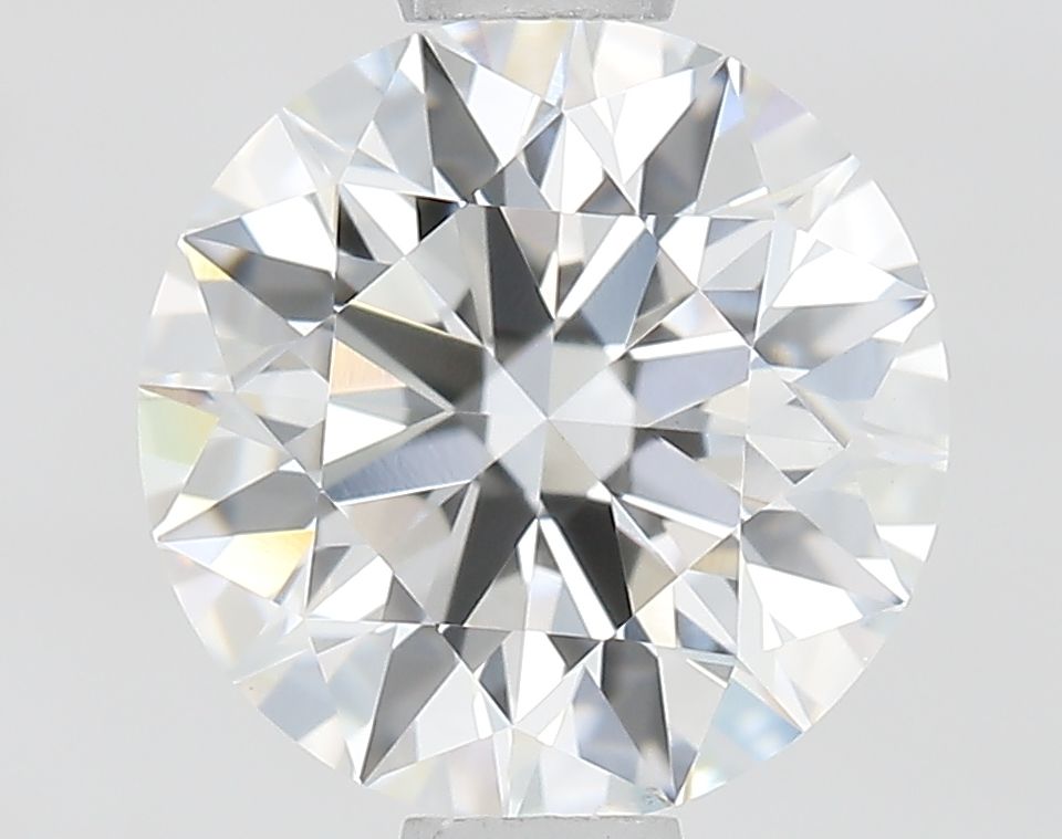 1.0 Carat Round Lab Diamond with  Cut Diamond in 14KT  view 1
