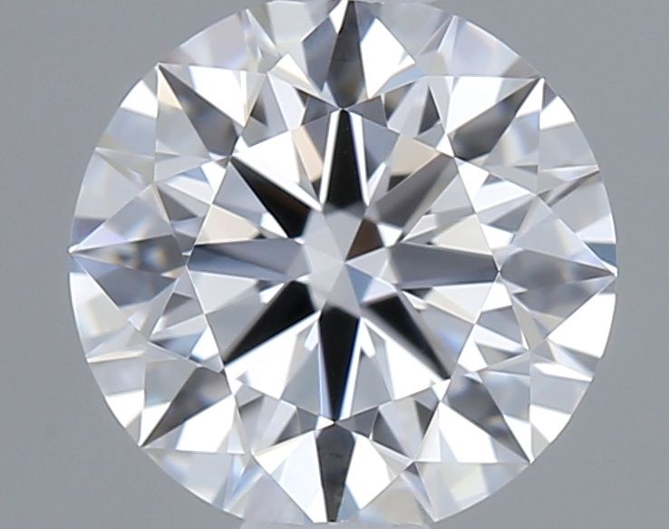 0.7 Carat Round Lab Diamond with  Cut Diamond in 14KT  view 1
