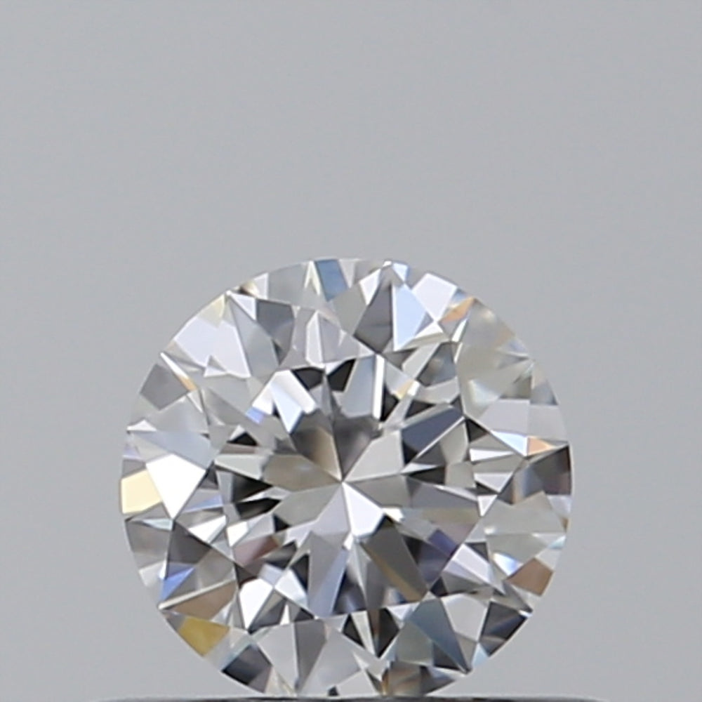 0.4 Carat Round Natural Diamond with  Cut Diamond in 14KT  view 1
