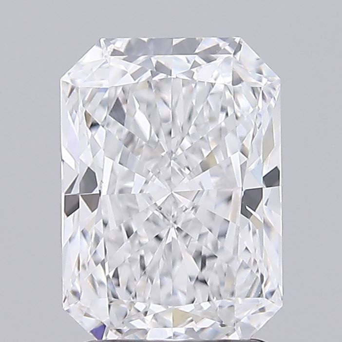 1.97 Carat Radiant Lab Diamond with  Cut Diamond in 14KT  view 1
