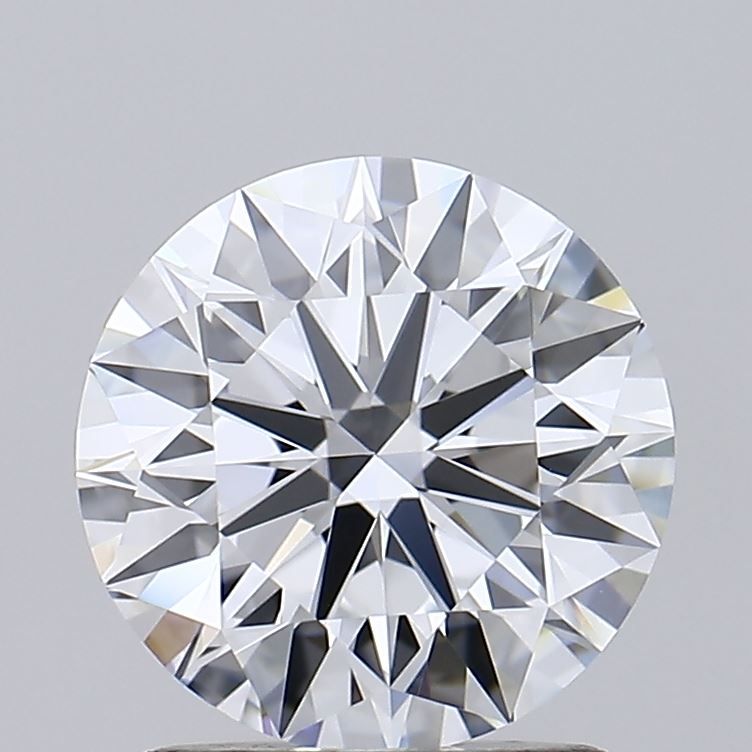 1.53 Carat Round Lab Diamond with  Cut Diamond in 14KT  view 1
