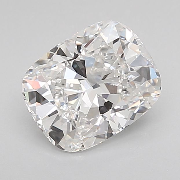 1.5 Carat Cushion Lab Diamond with  Cut Diamond in 14KT  view 1

