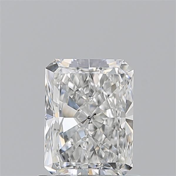1.01 Carat Radiant Natural Diamond with  Cut Diamond in 14KT  view 1
