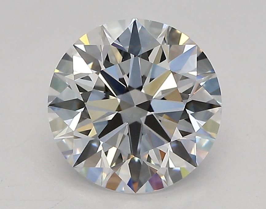 1.56 Carat Round Lab Diamond with  Cut Diamond in 14KT  view 1

