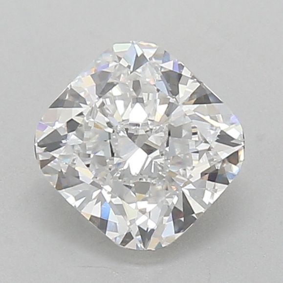 1.9 Carat Cushion Lab Diamond with  Cut Diamond in 14KT  view 1
