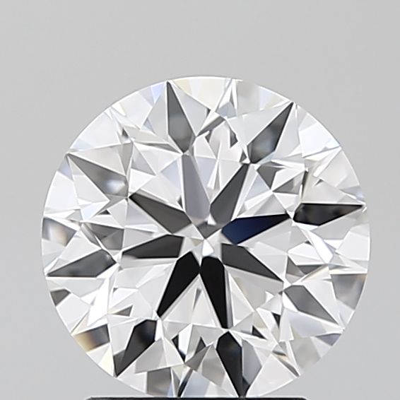 2.16 Carat Round Lab Diamond with  Cut Diamond in 14KT  view 1
