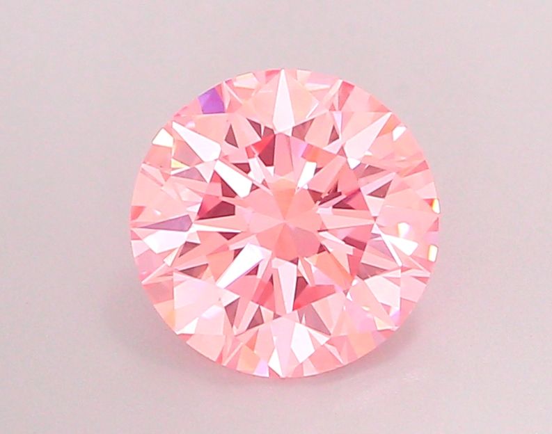 1.83 Carat Round Lab Diamond with  Cut Diamond in 14KT  view 1

