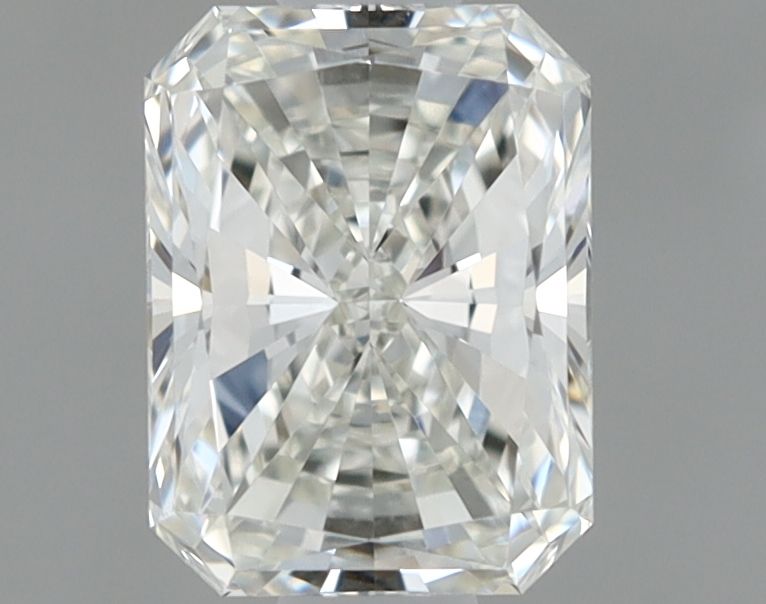 0.62 Carat Radiant Natural Diamond with  Cut Diamond in 14KT  view 1

