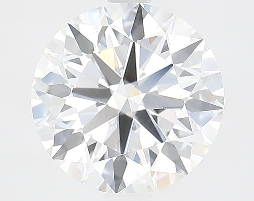 3.0 Carat Round Lab Diamond with  Cut Diamond in 14KT  view 1
