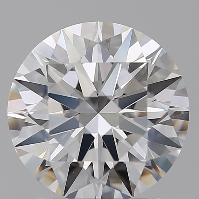1.5 Carat Round Lab Diamond with  Cut Diamond in 14KT  view 1

