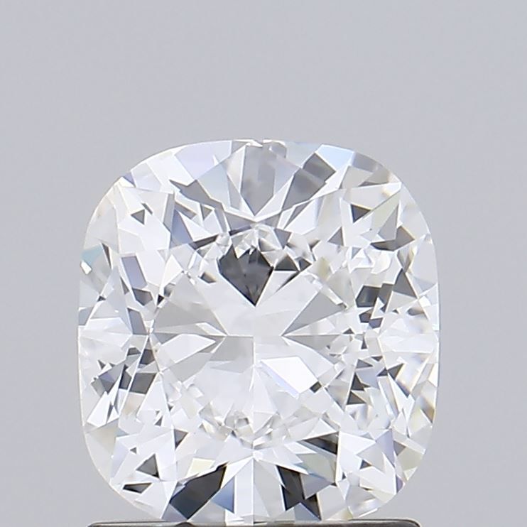 1.5 Carat Cushion Lab Diamond with  Cut Diamond in 14KT  view 1

