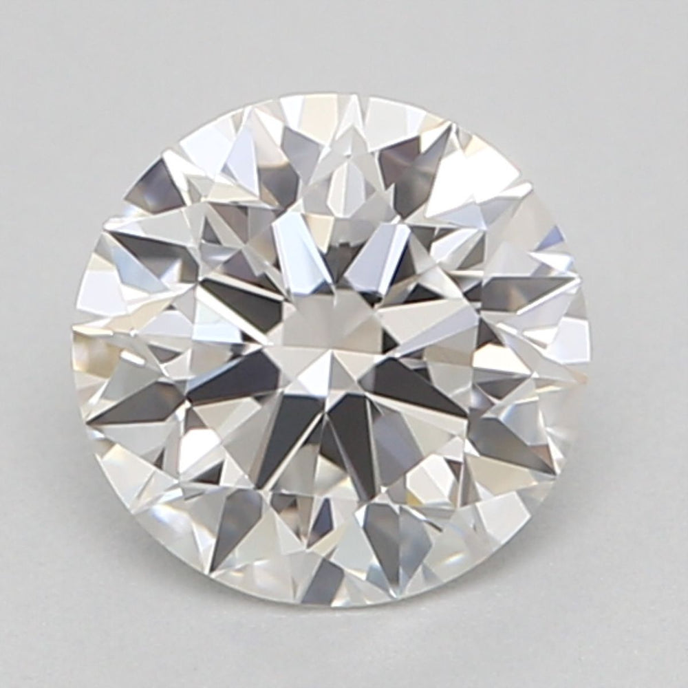 0.45 Carat Round Natural Diamond with  Cut Diamond in 14KT  view 1
