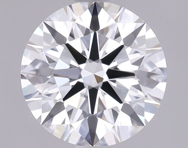 1.43 Carat Round Lab Diamond with  Cut Diamond in 14KT  view 1
