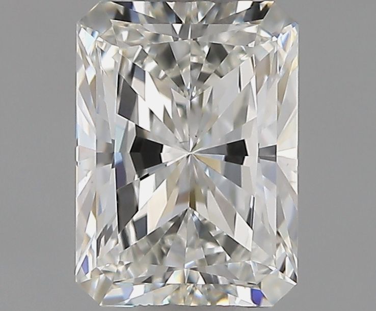 1.01 Carat Radiant Natural Diamond with  Cut Diamond in 14KT  view 1
