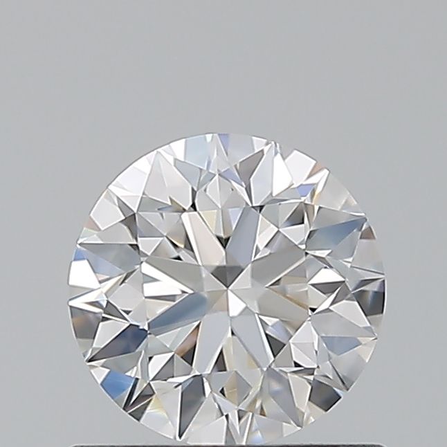 0.6 Carat Round Natural Diamond with  Cut Diamond in 14KT  view 1
