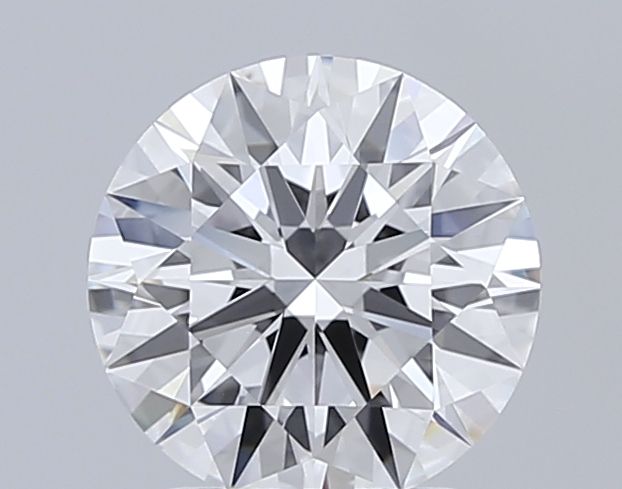 2.54 Carat Round Lab Diamond with  Cut Diamond in 14KT  view 1
