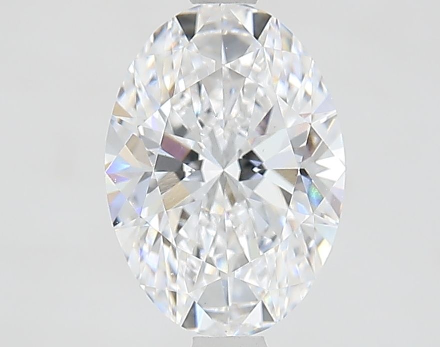 2.02 Carat Oval Lab Diamond with  Cut Diamond in 14KT  view 1
