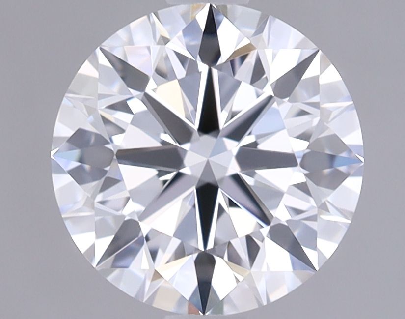 1.37 Carat Round Lab Diamond with  Cut Diamond in 14KT  view 1
