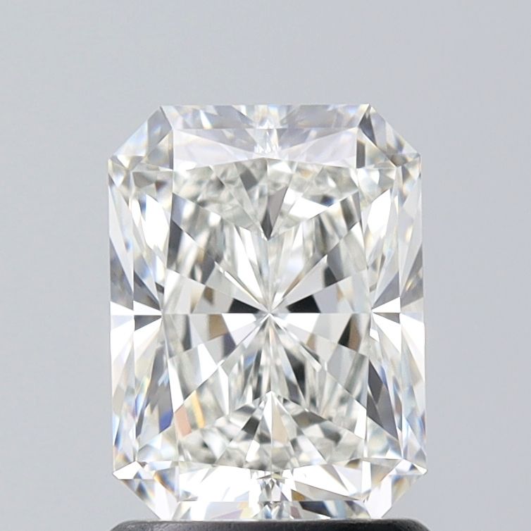 1.52 Carat Radiant Natural Diamond with  Cut Diamond in 14KT  view 1
