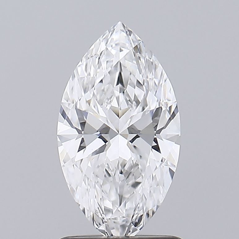 1.06 Carat Marquise Lab Diamond with  Cut Diamond in 14KT  view 1
