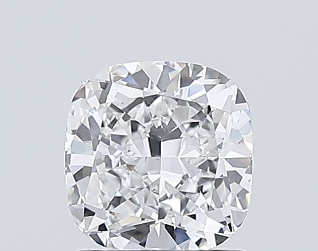 1.2 Carat Cushion Lab Diamond with  Cut Diamond in 14KT  view 1
