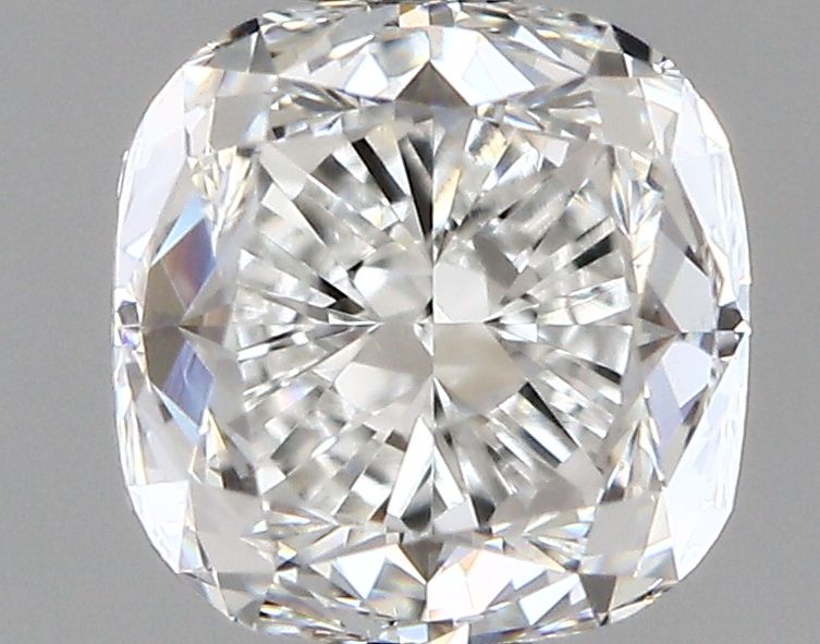 1.0 Carat CUSHION Natural Diamond with  Cut Diamond in 14KT  view 1
