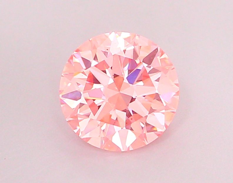 1.5 Carat Round Lab Diamond with  Cut Diamond in 14KT  view 1
