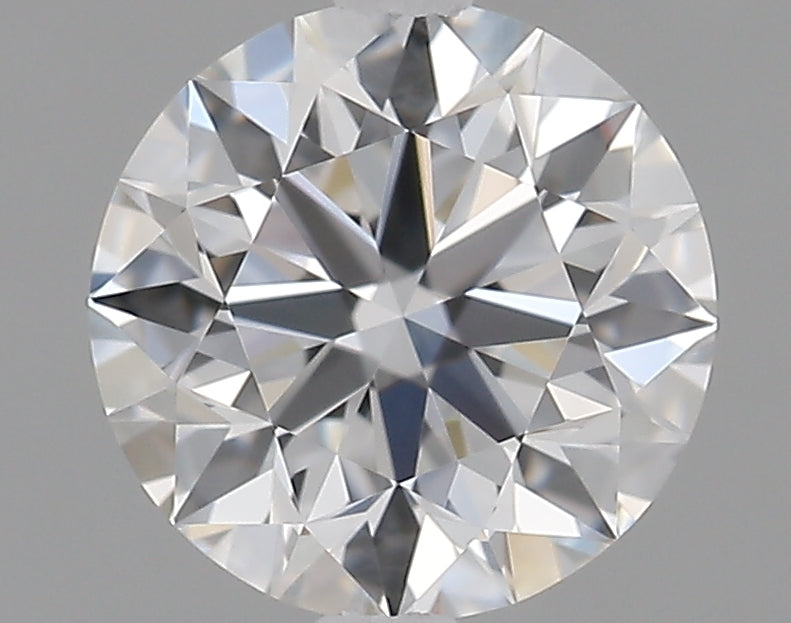 0.7 Carat Round Natural Diamond with  Cut Diamond in 14KT  view 1
