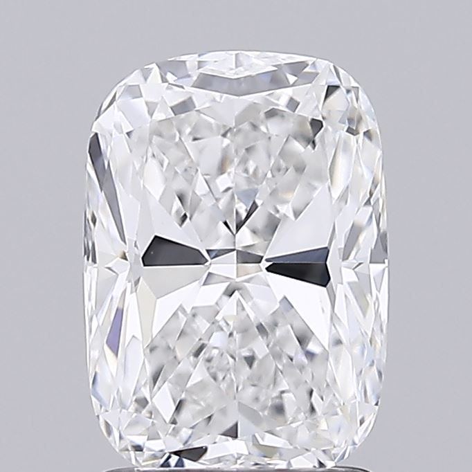 1.73 Carat Cushion Lab Diamond with  Cut Diamond in 14KT  view 1
