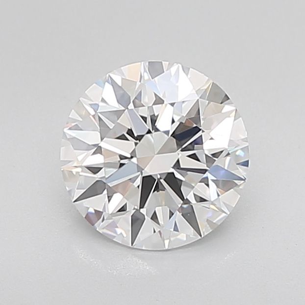 2.23 Carat Round Lab Diamond with  Cut Diamond in 14KT  view 1
