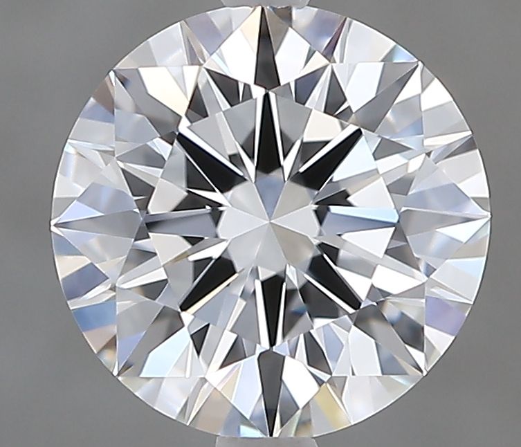 1.35 Carat Round Natural Diamond with  Cut Diamond in 14KT  view 1
