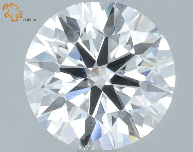 2.0 Carat Round Lab Diamond with  Cut Diamond in 14KT  view 1
