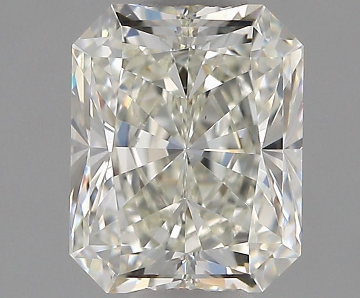 1.01 Carat Radiant Natural Diamond with  Cut Diamond in 14KT  view 1
