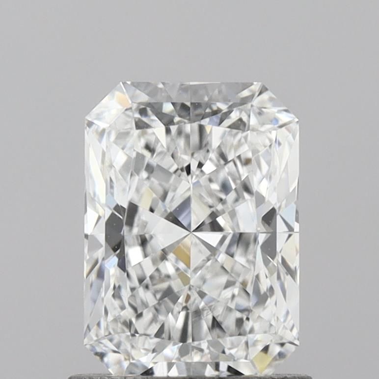 1.15 Carat Radiant Lab Diamond with  Cut Diamond in 14KT  view 1
