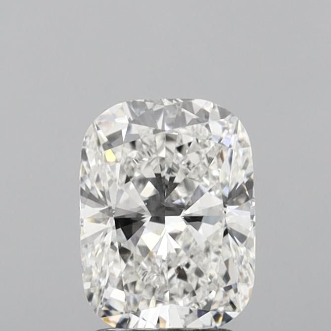 2.02 Carat Cushion Lab Diamond with  Cut Diamond in 14KT  view 1
