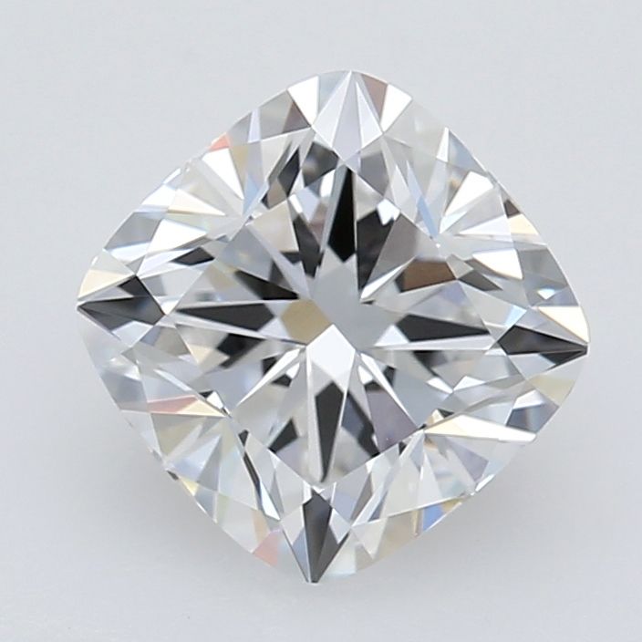 1.59 Carat Cushion Lab Diamond with  Cut Diamond in 14KT  view 1

