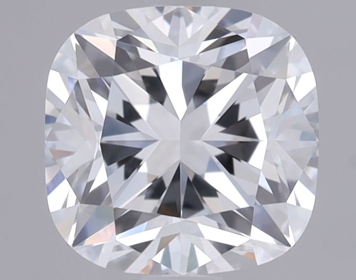 1.64 Carat Cushion Lab Diamond with  Cut Diamond in 14KT  view 1
