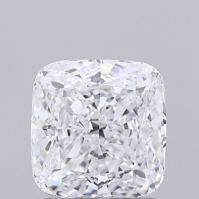 1.45 Carat Cushion Lab Diamond with  Cut Diamond in 14KT  view 1
